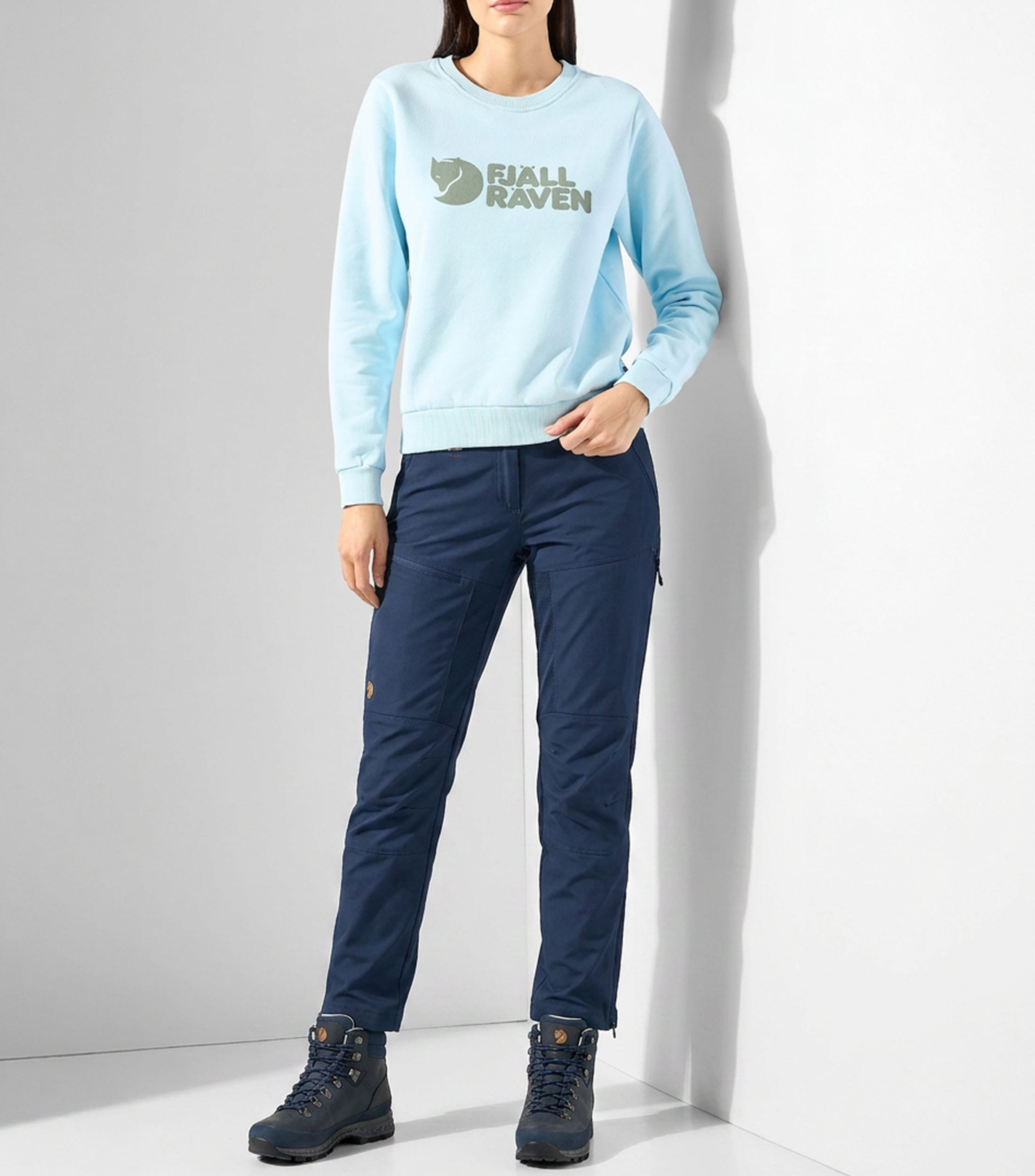 Sudadera para senderismo estampada Mujer